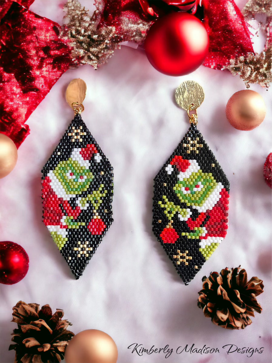 Grinch Earrings