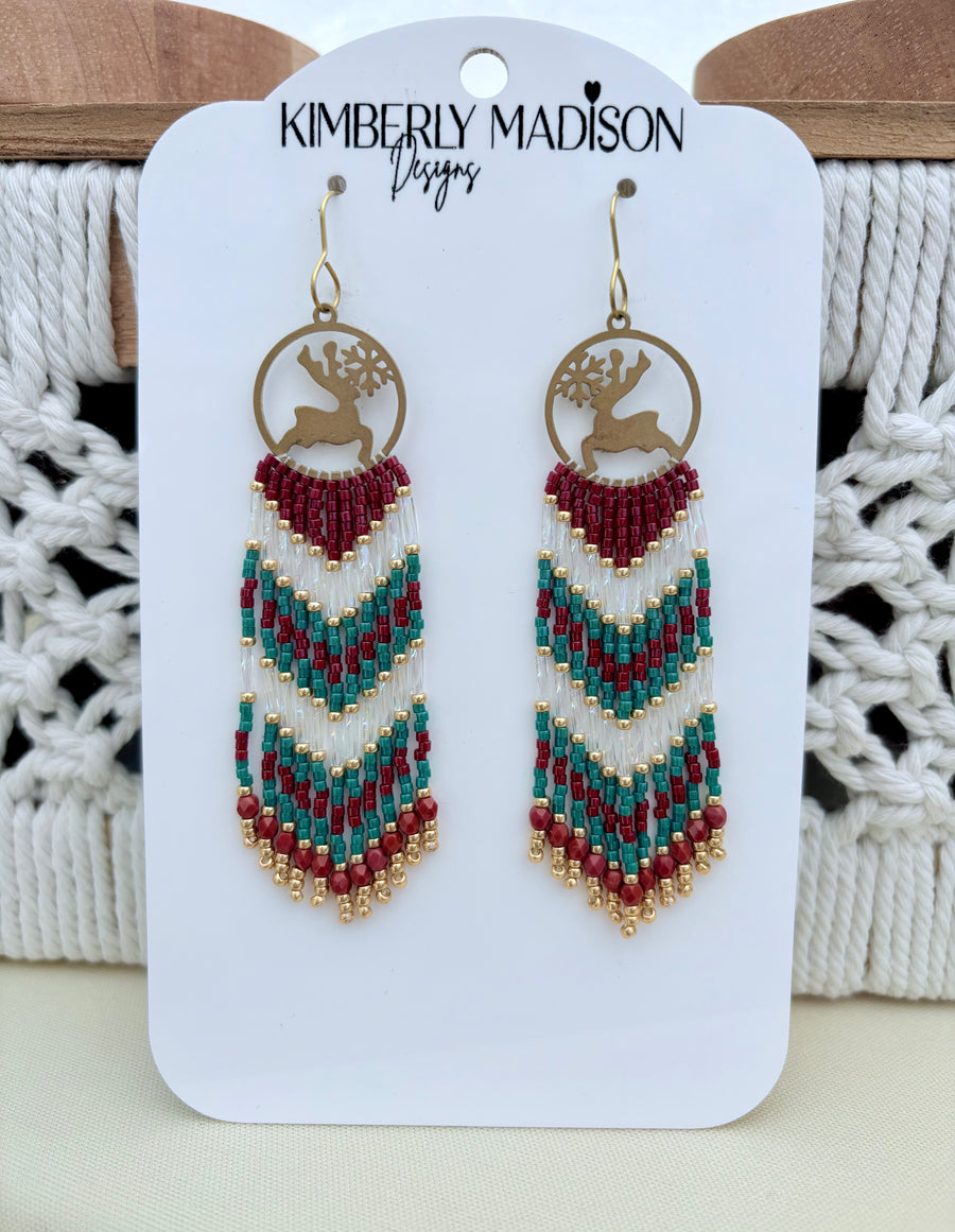 Dasher Beaded Earrings